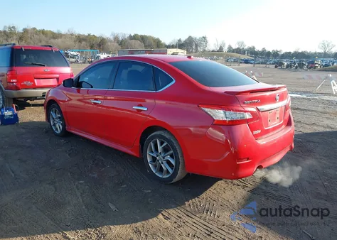 2015 Nissan Sentra Sr from USA, damaged, VIN 3N1AB7AP8FY338427